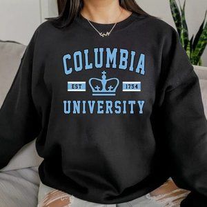Columbia University Columbia College University Colege Custom Univers shirt vin